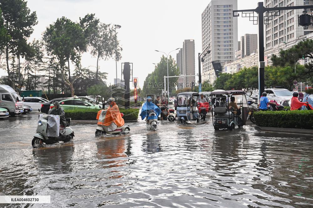 Rainstorm Hit Qingzhou