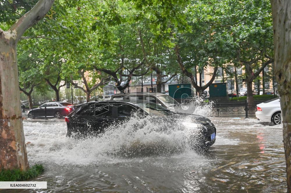 Rainstorm Hit Qingzhou