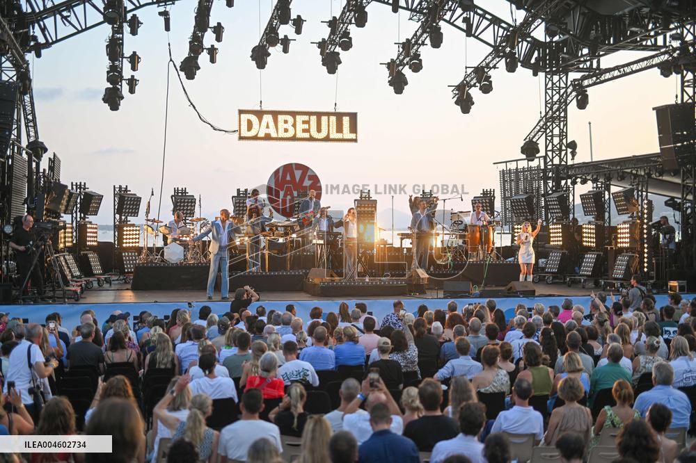 Dabeull at 64th Jazz Festival in Juan - Antibes