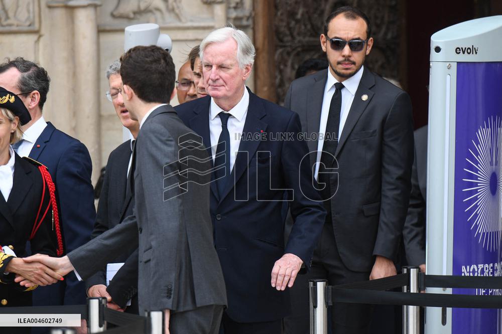 Funeral Of Cardinal Andre Vingt-Trois At Notre-Dame De Paris