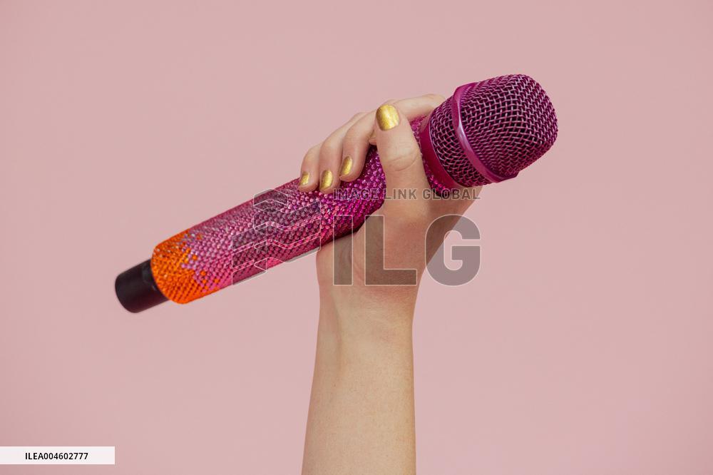 Wax figure of Taylor Swift at Madame Tussauds in London - UK