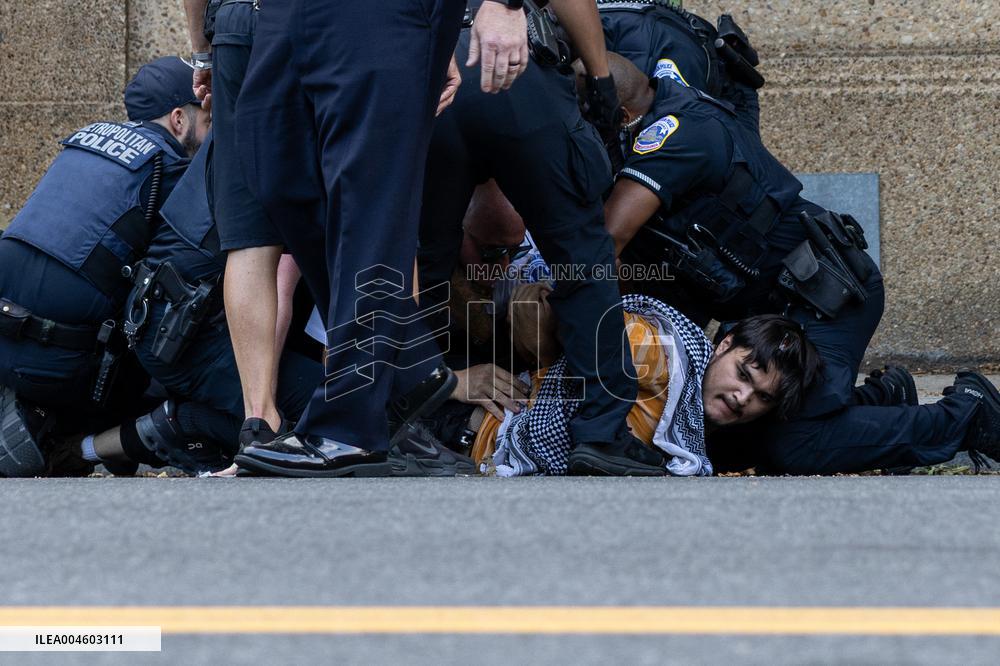 US Israel Palestine Protest - Washington