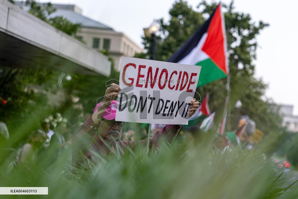 US Israel Palestine Protest - Washington