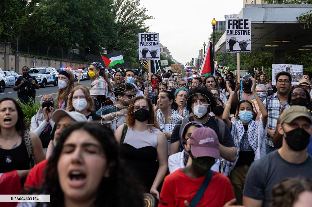 US Israel Palestine Protest - Washington