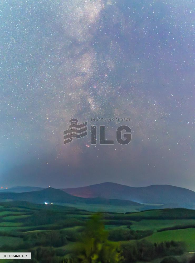 Milky Way Over Heilongjiang - China