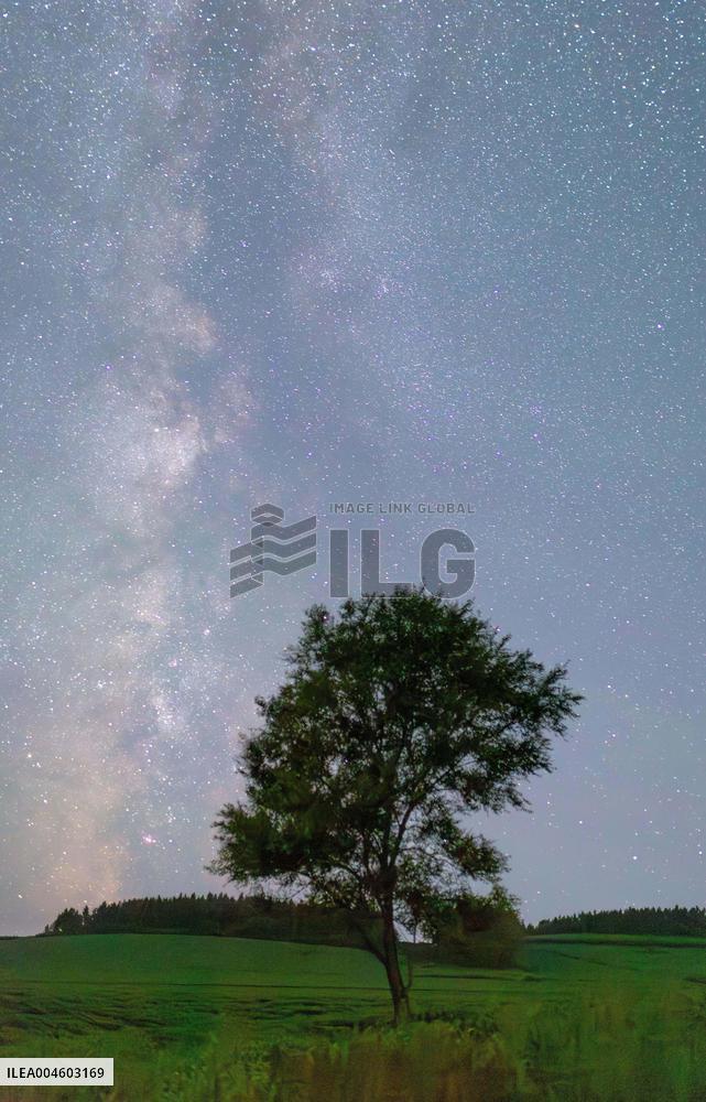 Milky Way Over Heilongjiang - China
