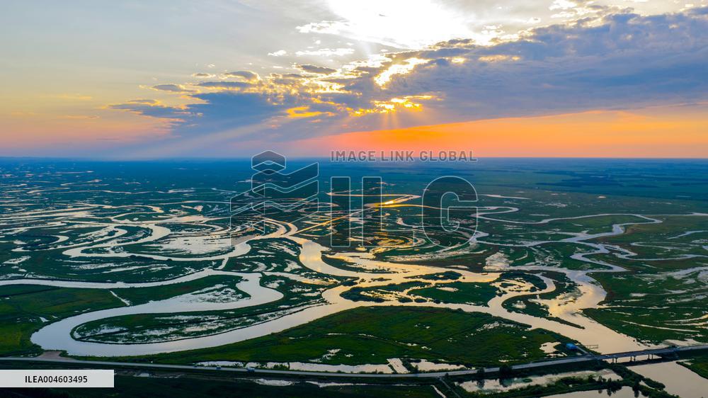 Naolihe River Wetland in Shuangyashan