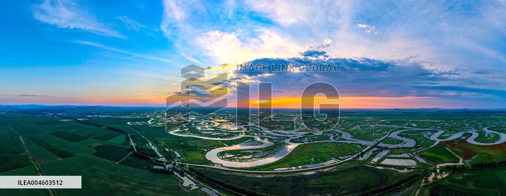 Naolihe River Wetland in Shuangyashan