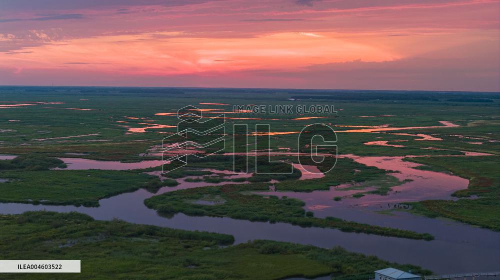 Naolihe River Wetland in Shuangyashan