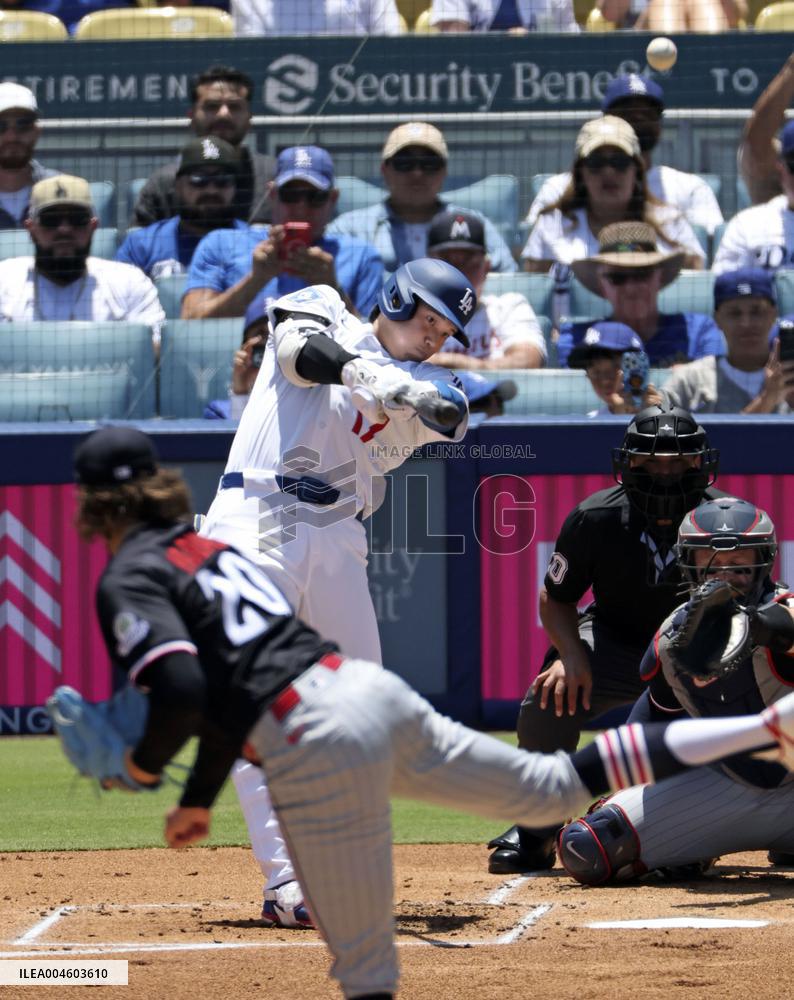 Baseball: Twins vs. Dodgers