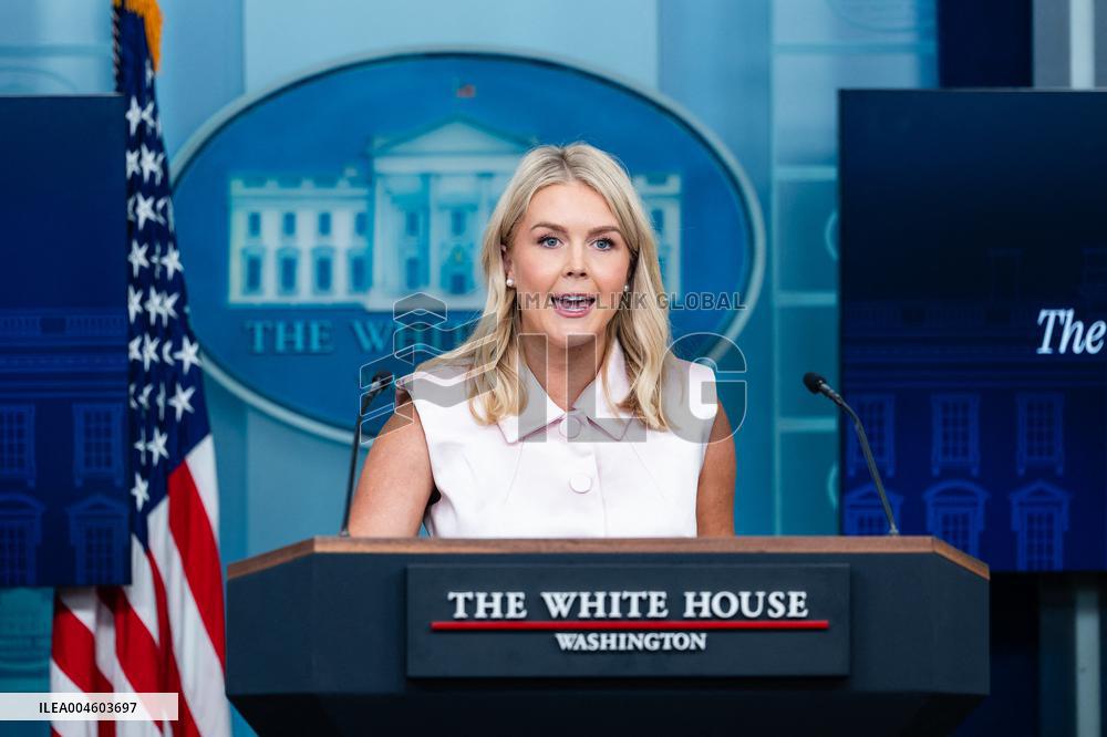 Karoline Leavitt Addresses Press - DC