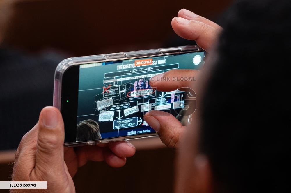 Karoline Leavitt Addresses Press - DC