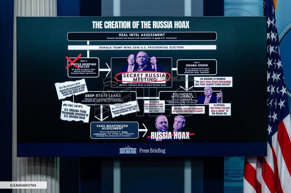 Karoline Leavitt Addresses Press - DC