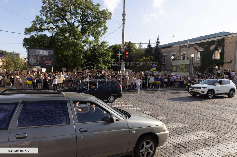 Kharkiv Protest Against Government’s Adoption of Bill 12414