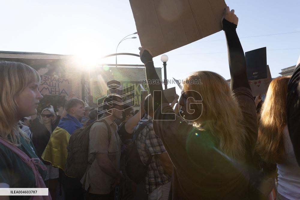 Kharkiv Protest Against Government’s Adoption of Bill 12414