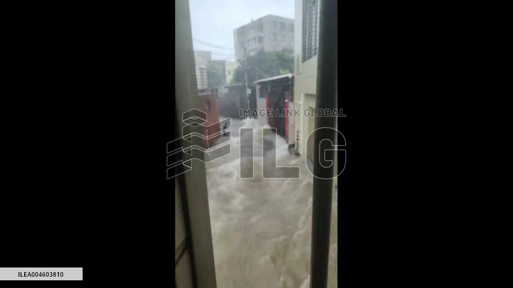 China: Typhoon Wipha Triggers Severe Flooding in Xuwen County, Zhanjiang