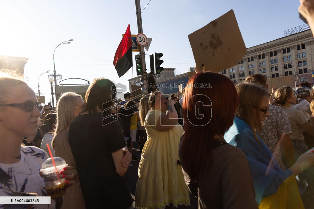 Kharkiv Protest Against Government’s Adoption of Bill 12414