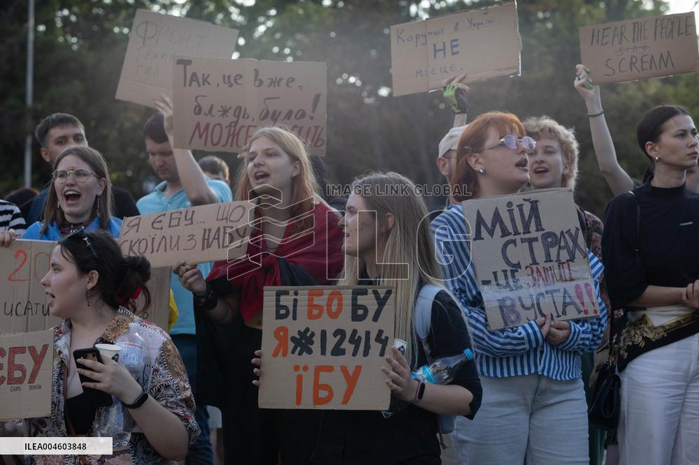 Kharkiv Protest Against Government’s Adoption of Bill 12414