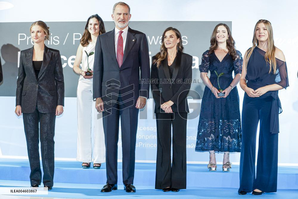 Royals At Princess Of Girona Foundation Awards 2025 - Madrid