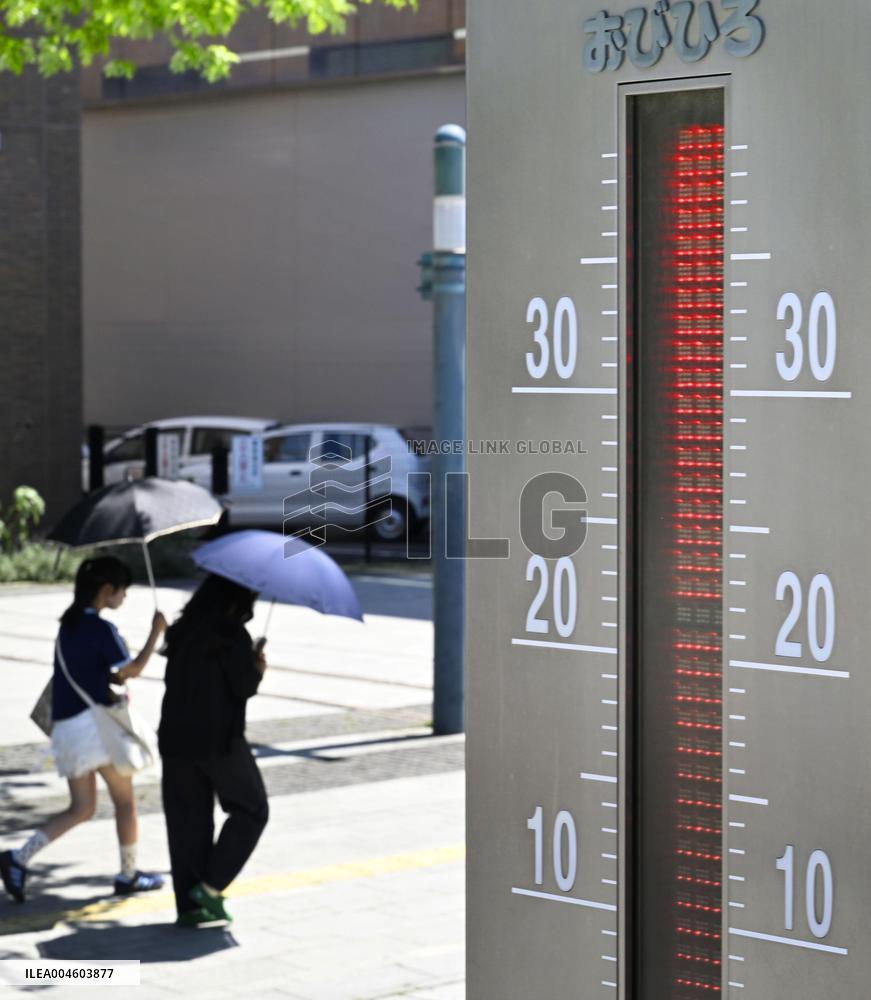 Summer heat in Hokkaido