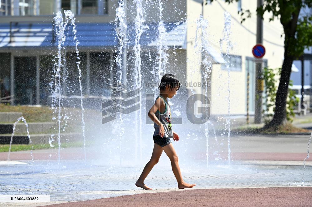 Summer heat in Hokkaido