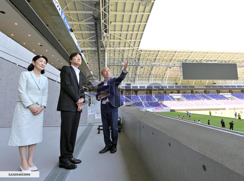 Crown prince in Hiroshima