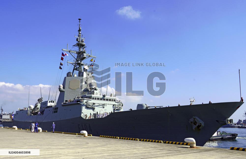 Spanish Navy warship visits Yokosuka