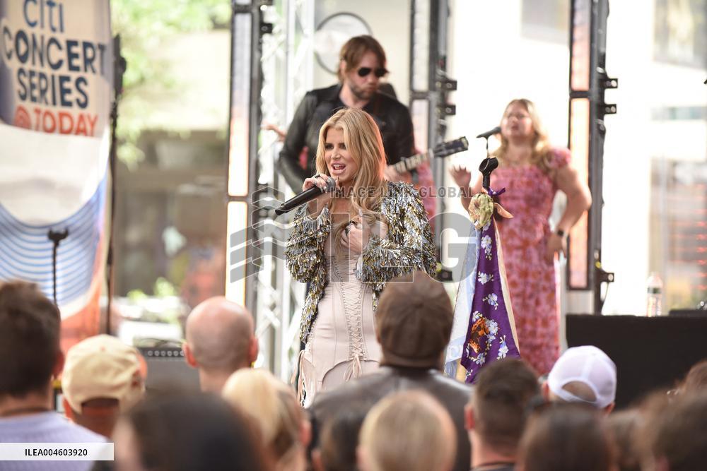Jessica Simpson Performs At Today Show - NYC