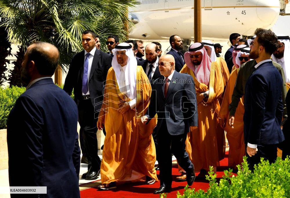 A Saudi Delegation Arrives At Damascus International Airport - Damascus