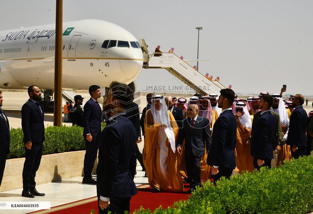 A Saudi Delegation Arrives At Damascus International Airport - Damascus