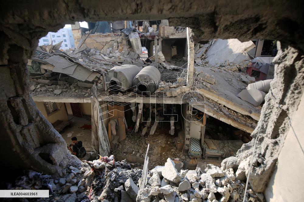 Israeli Airstrike - Gaza