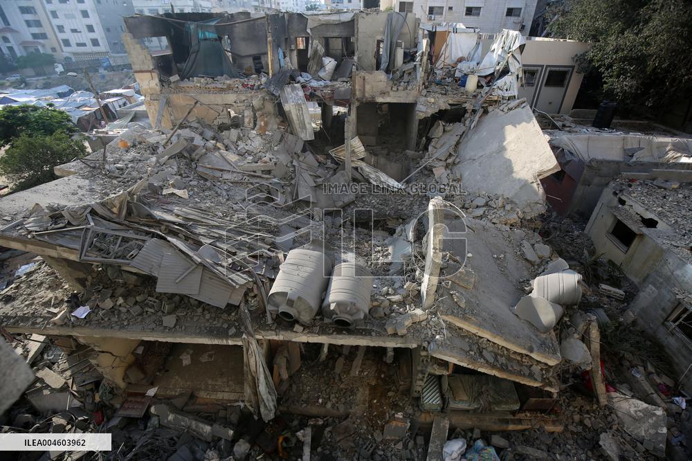 Israeli Airstrike - Gaza