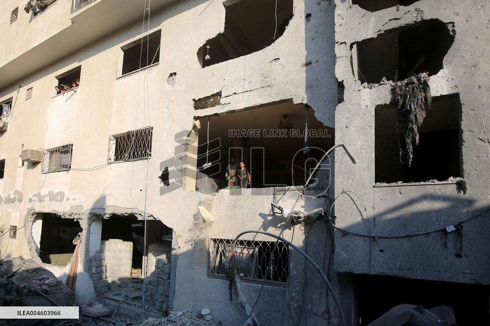 Israeli Airstrike - Gaza