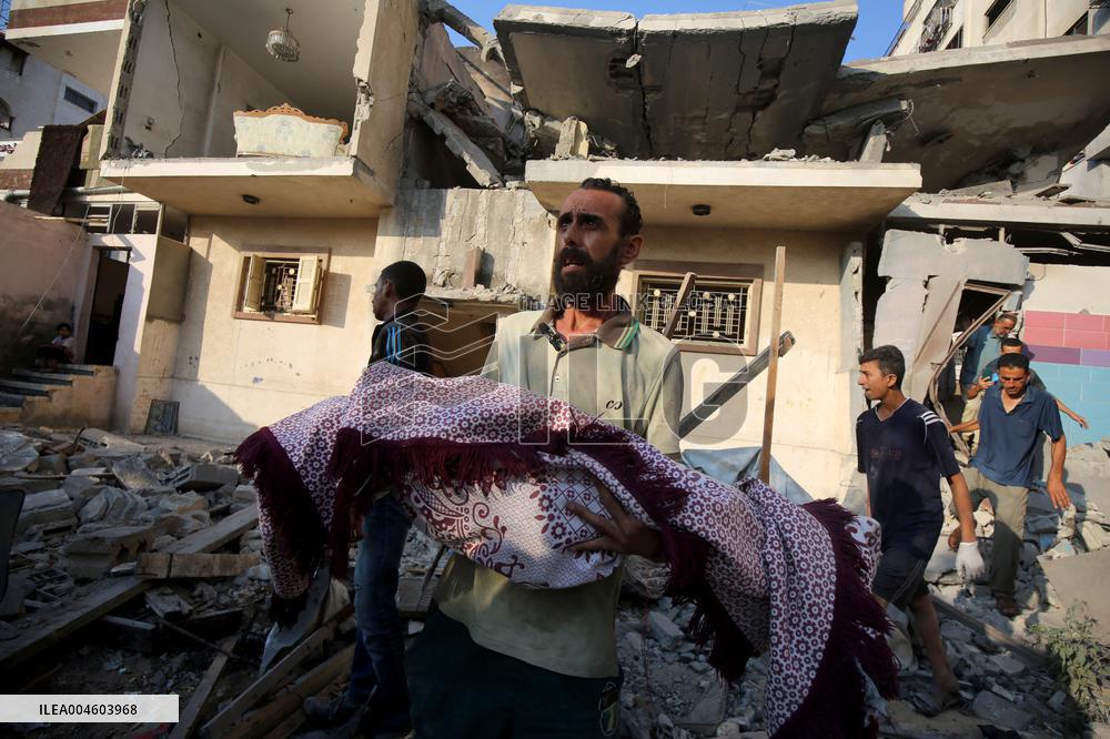 Israeli Airstrike - Gaza