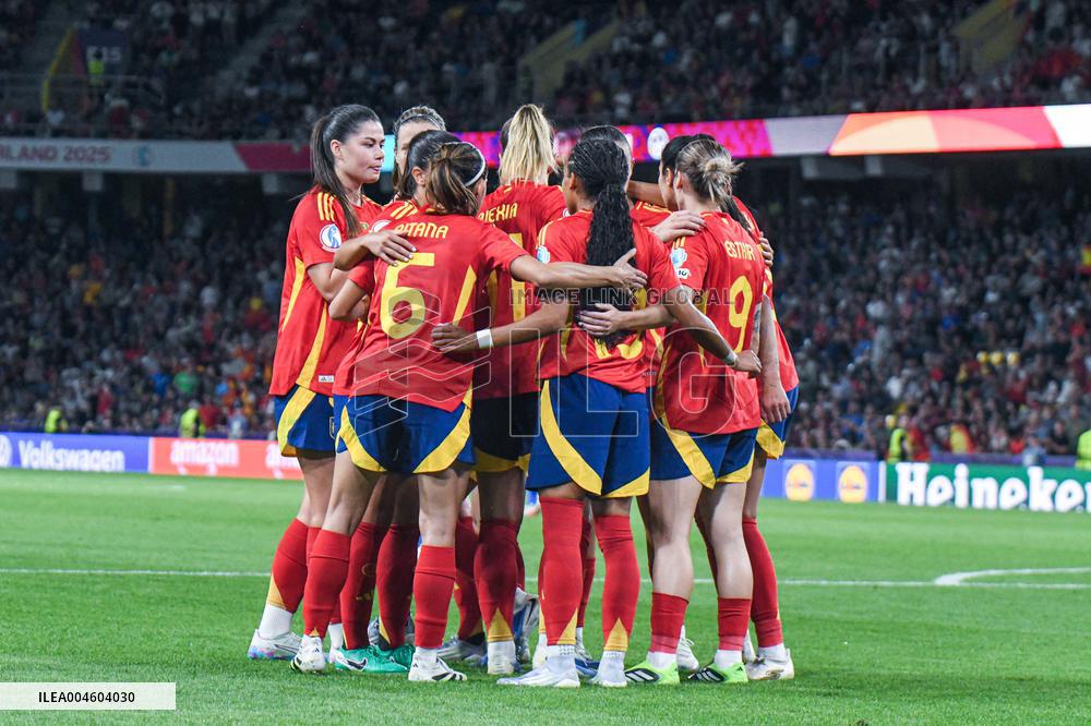 CALCIO - UEFA Campionato Europeo - UEFA Women's EURO 2025 - Italy vs Spain