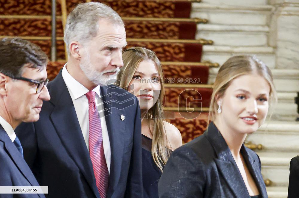 Royals At Princess Of Girona Foundation Awards 2025 - Barcelona