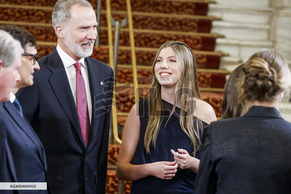 Royals At Princess Of Girona Foundation Awards 2025 - Barcelona