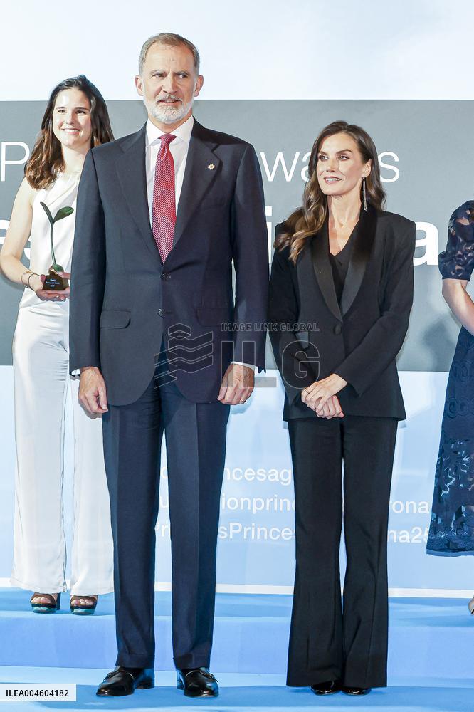 Royals At Princess Of Girona Foundation Awards 2025 - Barcelona