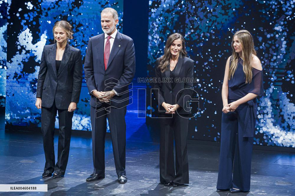 Royals At Princess Of Girona Foundation Awards 2025 - Barcelona