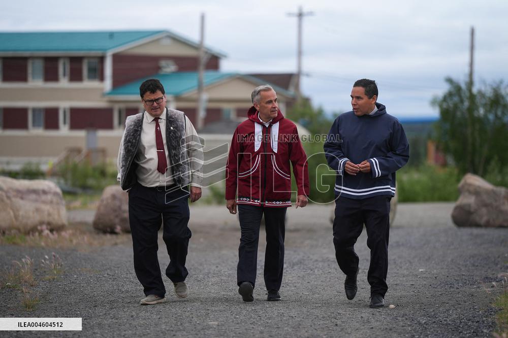 PM Mark Carney Addresses Media Ahead of Inuit-Crown Meeting