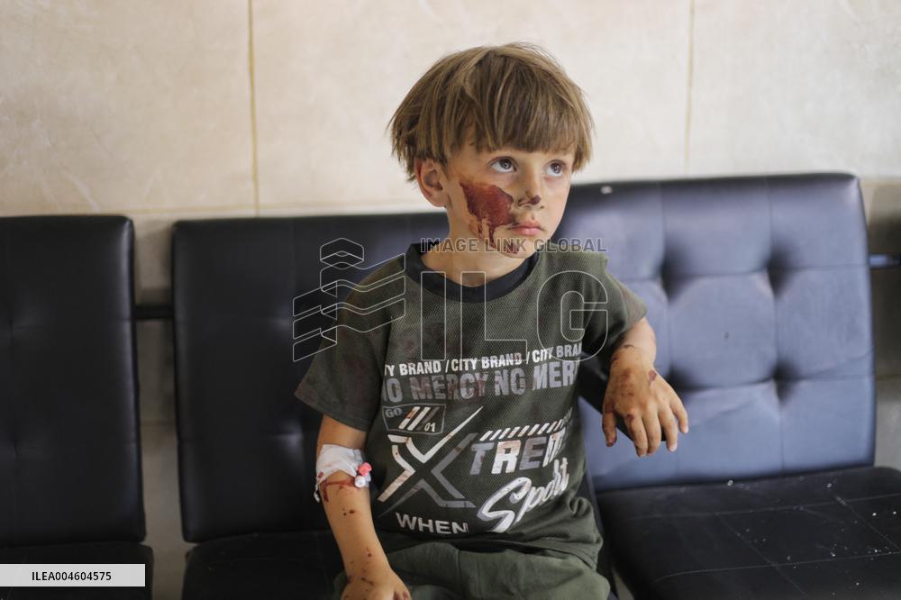 Deadly Explosion at Ammunition Depot in Idlib - Syria