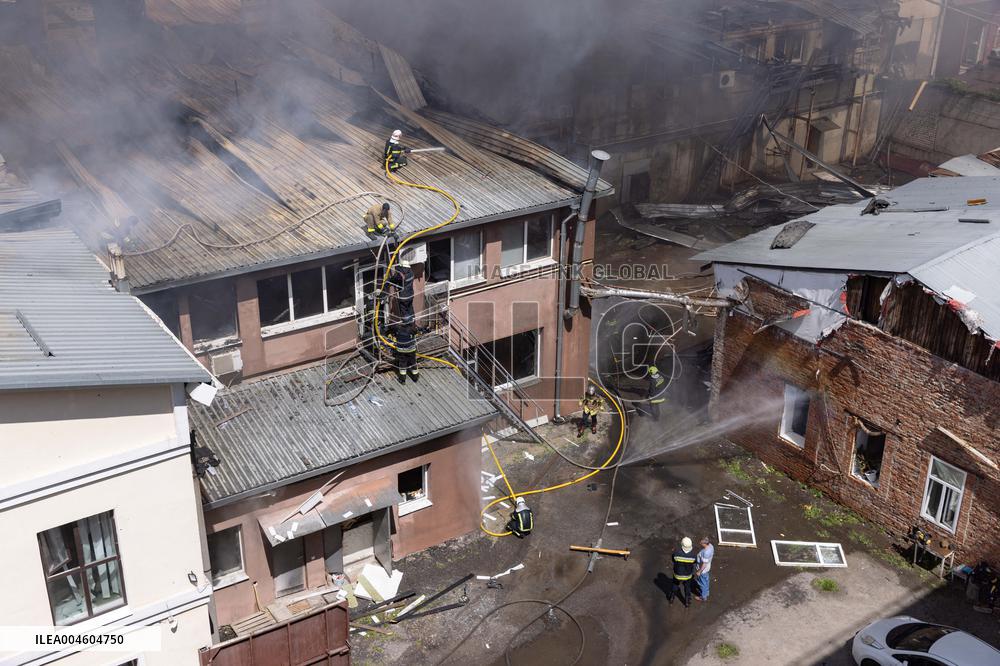 Russian Airstrikes Hit Kharkiv 37 Victims Reported - Ukraine