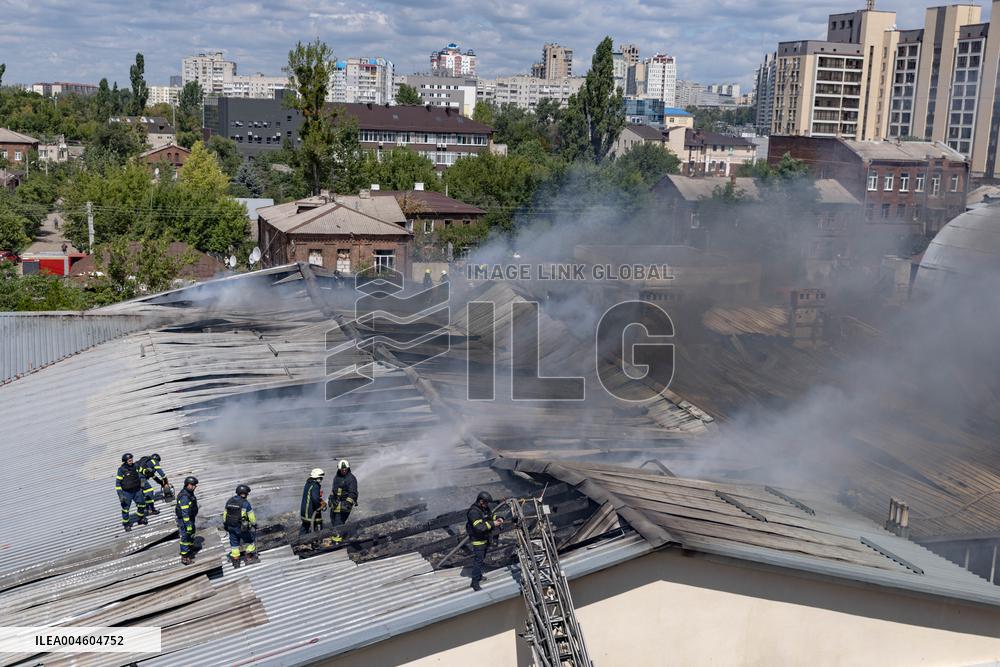 Russian Airstrikes Hit Kharkiv 37 Victims Reported - Ukraine