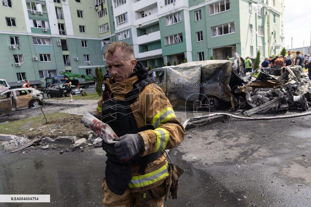 Russian Airstrikes Hit Kharkiv 37 Victims Reported - Ukraine