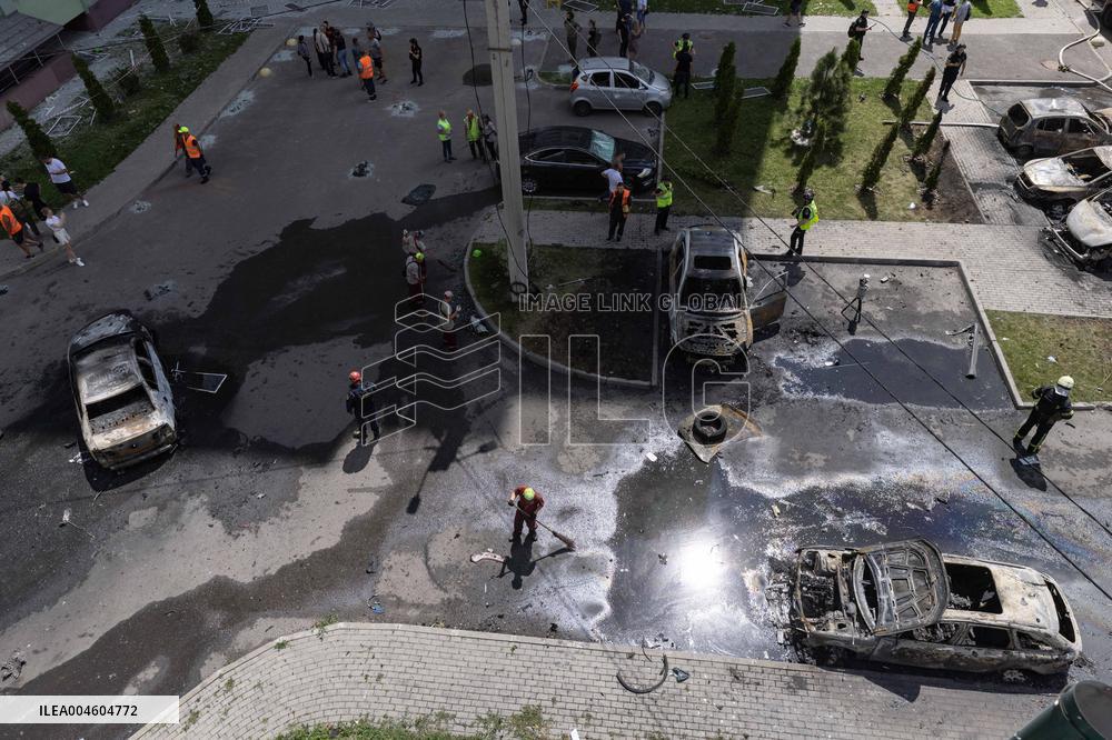 Russian Airstrikes Hit Kharkiv 37 Victims Reported - Ukraine