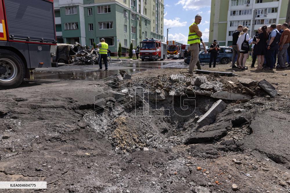 Russian Airstrikes Hit Kharkiv 37 Victims Reported - Ukraine