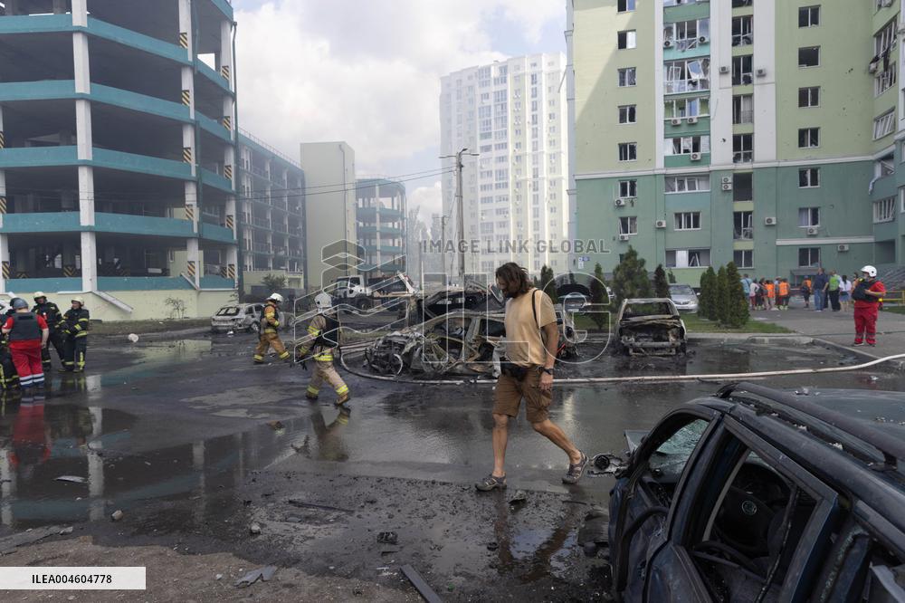 Russian Airstrikes Hit Kharkiv 37 Victims Reported - Ukraine