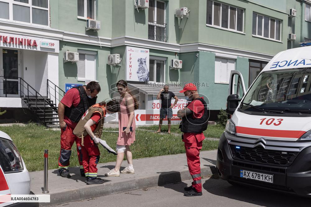 Russian Airstrikes Hit Kharkiv 37 Victims Reported - Ukraine