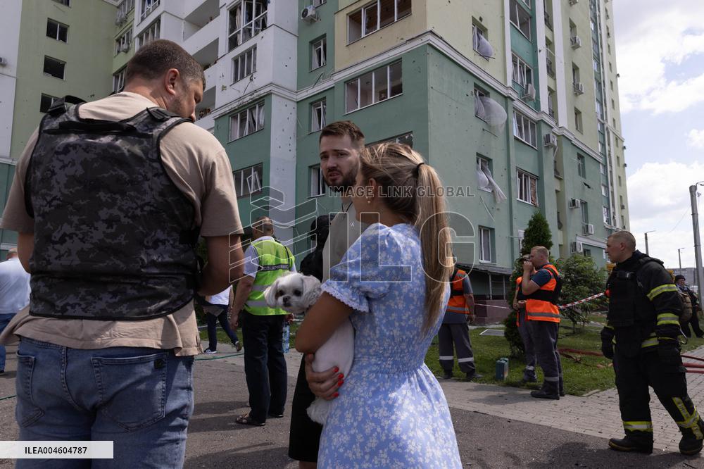 Russian Airstrikes Hit Kharkiv 37 Victims Reported - Ukraine