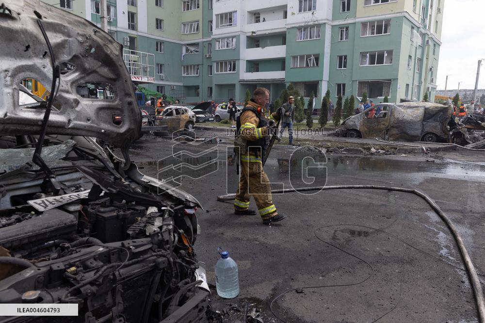 Russian Airstrikes Hit Kharkiv 37 Victims Reported - Ukraine